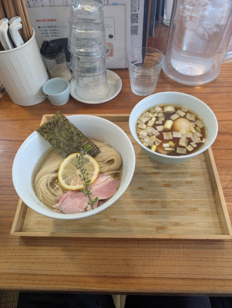 「昆布水つけめん 醤油」@アメノオトの写真