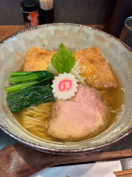 「淡麗中華蕎麦」@中華蕎麦 きつねの写真