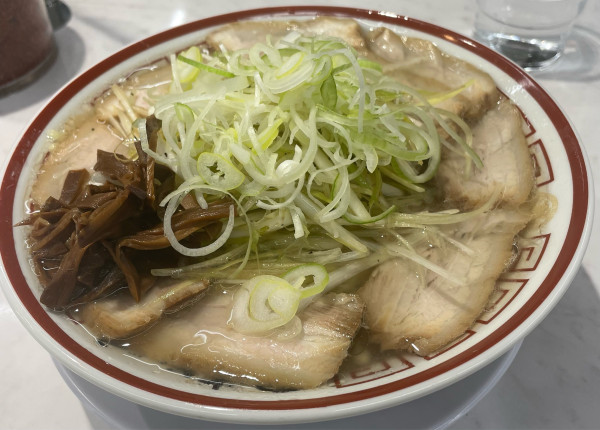 「肉そば　ネギ追加」@中華そば専門 田中そば店 荒川沖店の写真