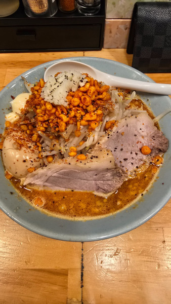 「エレキング　1100円」@ラーメン キングジョーの写真