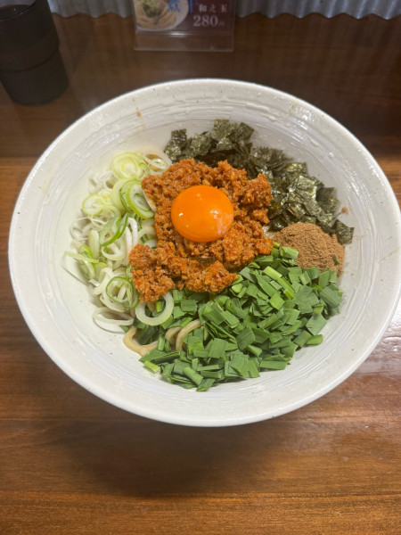 「台湾まぜそば」@三代目 むじゃきの写真