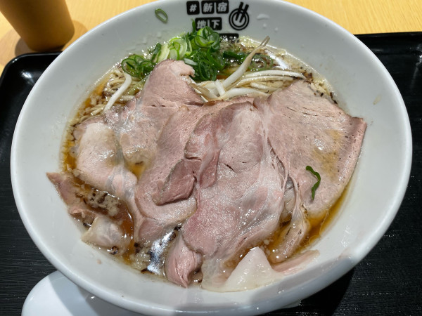 「小江戸黒豚の背脂醤油¥1,600」@#新宿地下ラーメンの写真