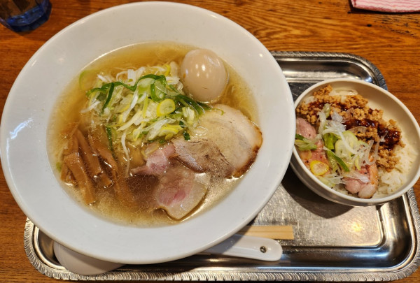 「鰹塩ラーメン」@中華そば 瀧壺の写真