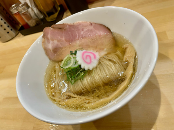 「塩らーめん」@中華そば みつ葉の写真