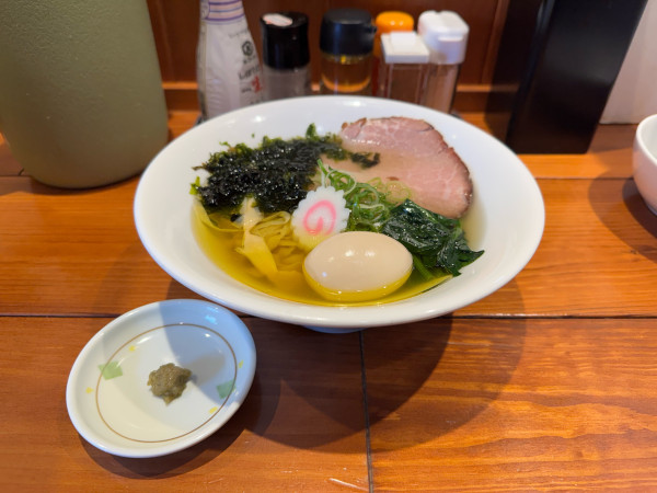 「塩そば（ピロ麺）」@麺屋 真心の写真