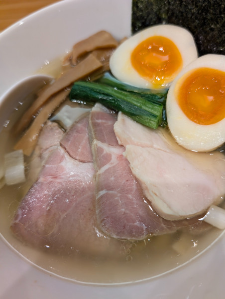 「特製塩中華ソバ・手もみ麺」@中華ソバ ちゃるめの写真