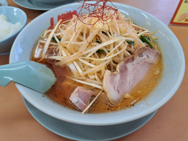 「G系もやし味噌ラーメン」@ラーメン山岡家 ひたちなか店の写真