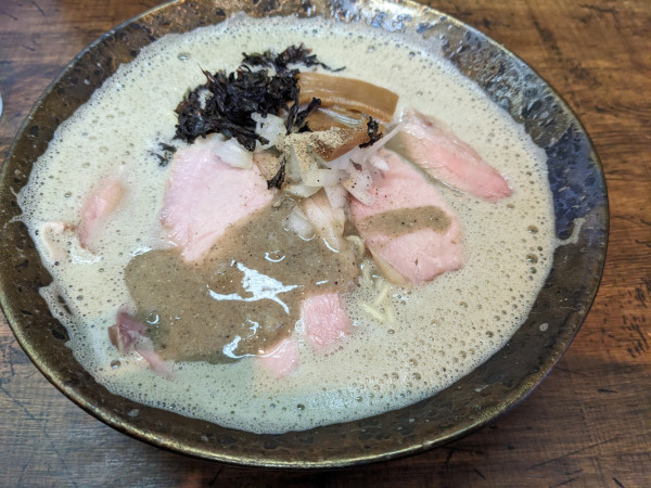 「極濃泡煮干し(数量限定)」@青森煮干鉢銀の写真