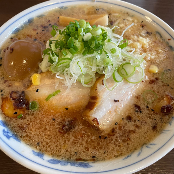 「味噌ラーメン　1,050円」@つけ麺 弥七の写真