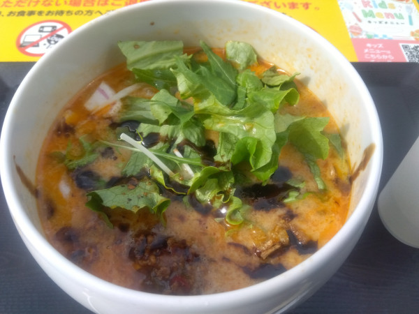 「特製担々麺(1100円)」@鶏白湯らーめん 自由が丘蔭山 有明ガーデン店の写真