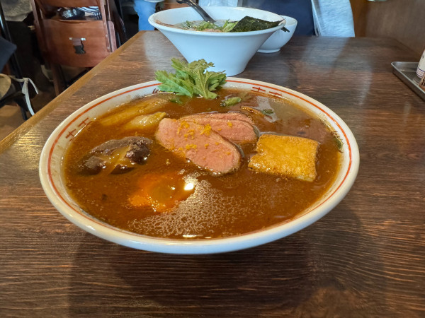 「【限定】八丁味噌仕立ての鴨味噌ラーメン」@麺屋 真心の写真