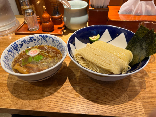 「清湯つけそば」@つけそば 神田勝本の写真