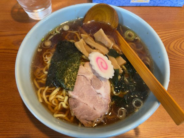 「ラーメン(大盛)」@ラーメン食堂 英福の写真