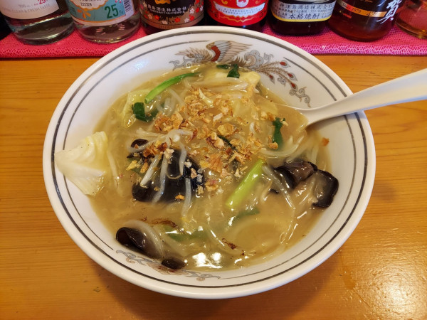 「あんかけ野菜らーめん 850円」@美華の写真