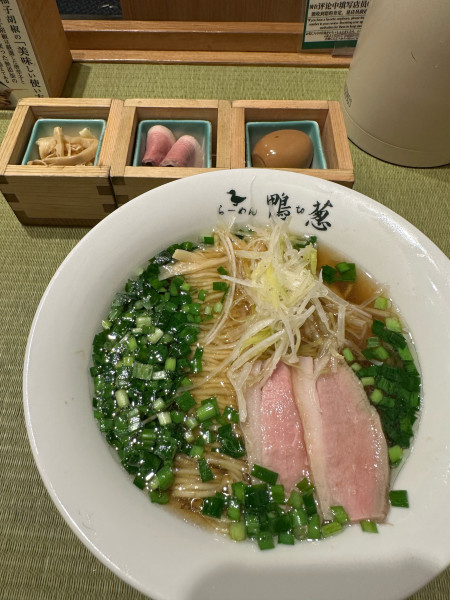 「【特上】鴨らーめん」@らーめん 鴨to葱の写真