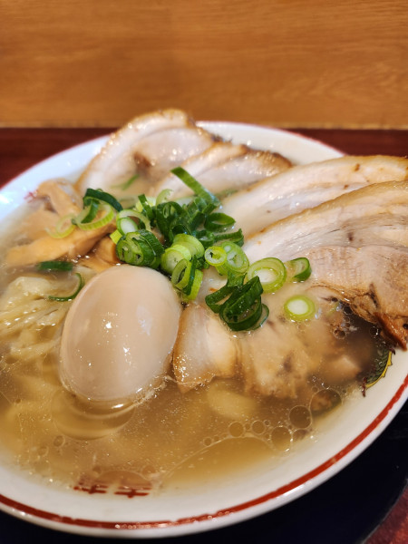 「全部増し　塩」@超多加水純手打ち麺 仁しむらの写真