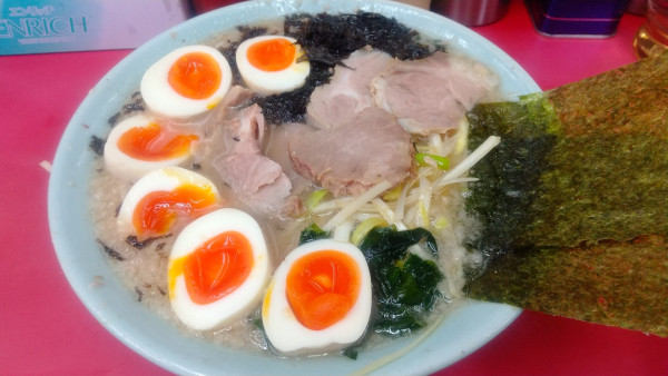「全部のせラーメン+‪α‬」@ラーメンショップ 牛久結束店の写真