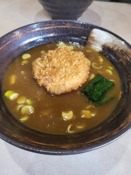 「コロッケカカレー南蛮」@麺ごころ 佑庵の写真