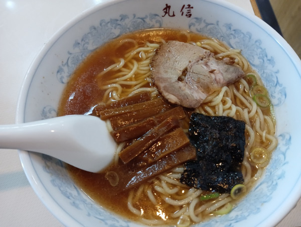 「ラーメン(¥750)」@中華そば 丸信の写真