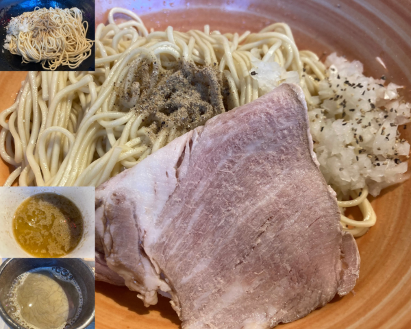 「季節のそば(蟹)+和え玉」@たぶん日本で一番音の良いらーめん屋の写真