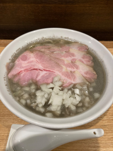 「煮干そば（肉増し）」@NIBOSHIMANIAの写真