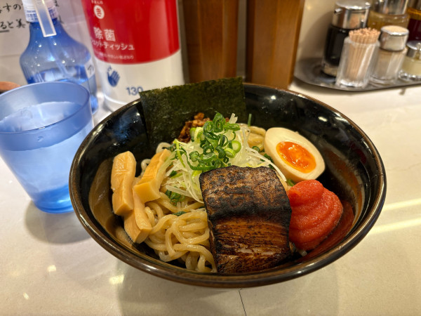 「油そば　めんたいこ」@油そば七色の写真