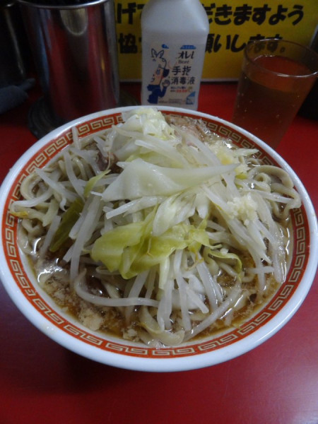 「小ニンニク600円」@ラーメン二郎 目黒店の写真