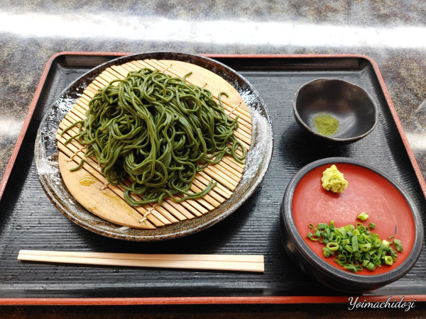 「濃い茶そば（1,100円）」@お食事処 萌の写真