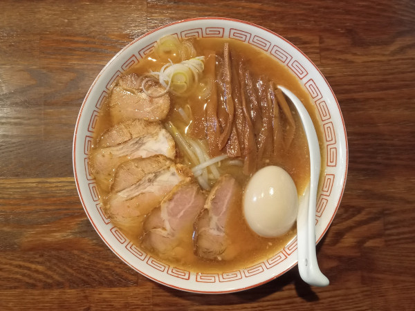 「味噌そば＋味玉＋メンマ＋焼豚」@中華そば さとう 大船店の写真