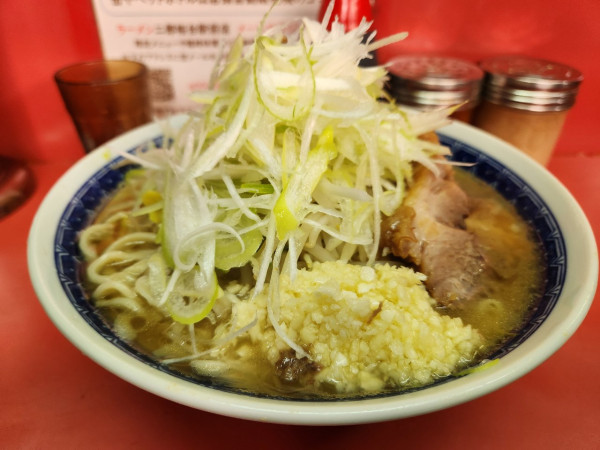 「小ラーメン ネギ」@ラーメン二郎 桜台駅前店の写真