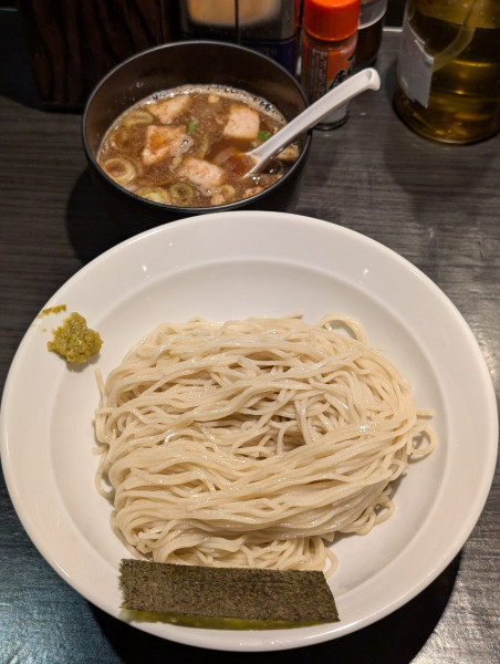 「つけそば 中盛り」@自家製麺 伊藤 銀座店の写真
