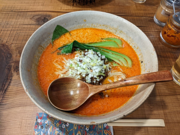 「四川担担麺（並）」@担担麺専門店 千華 西天満本店の写真