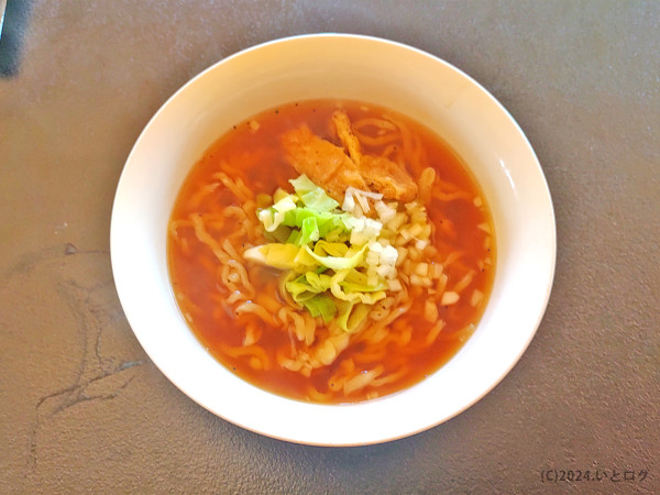 「特濃煮干しラーメン」@うどん屋 源さん 石和駅前店の写真