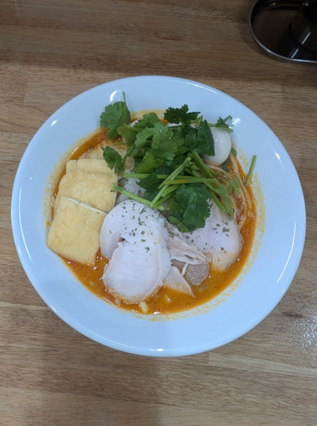 「ラクサヌードル」@しじみ中華蕎麦 イツ花の写真