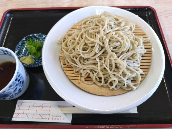 「ざるそば800円」@青空亭の写真