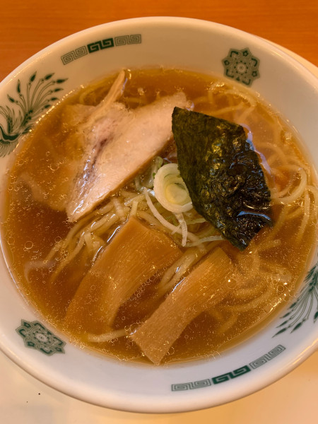 「半ラーメン」@日高屋 津田沼駅南口店の写真
