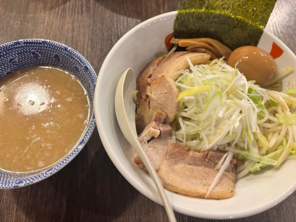 「特製塩つけ麺中盛」@ななほしの写真