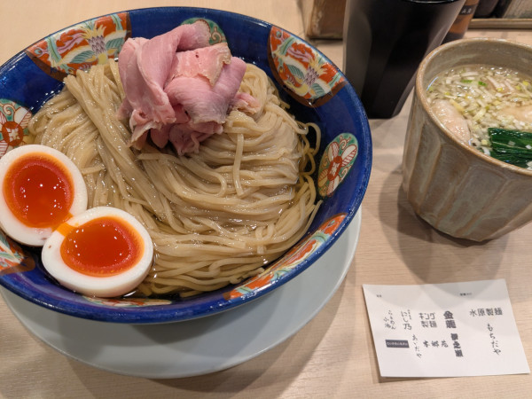 「特製昆布水つけ麺400g」@つけめん金龍の写真