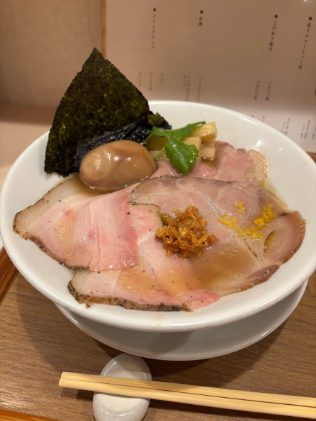 「特製黄金貝ラーメン」@なにわ麺次郎 然の写真