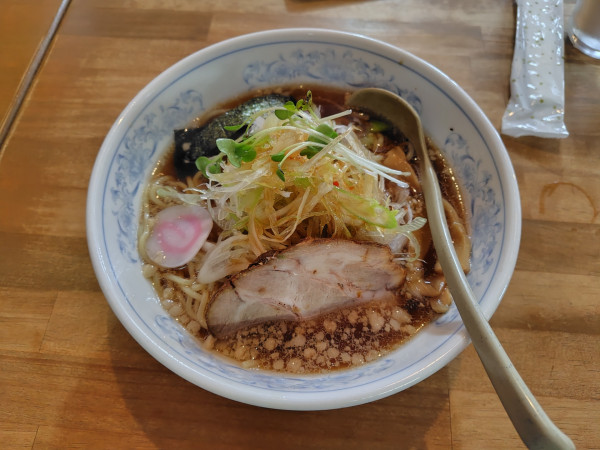 「ねぎラーメン850円」@らーめんランド ホンキートンク店の写真