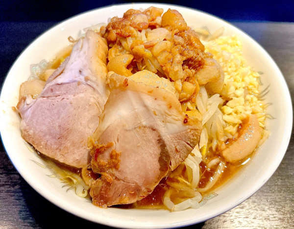 「豚そば（1100円）」@豚そば 竜の道の写真