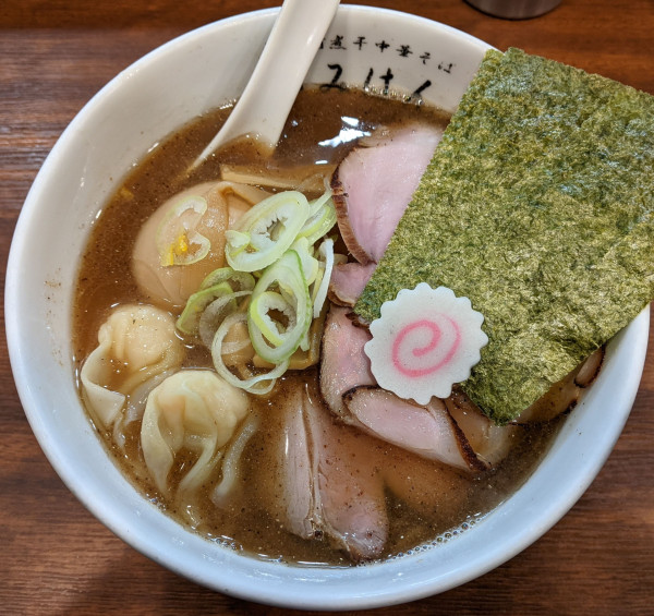 「特製中華そば 1,290円」@江戸前煮干し中華そば きみはん 総本店の写真