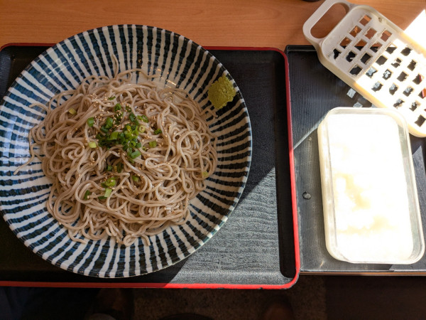 「大根そば700円」@瀬谷そばの写真