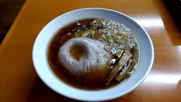 「ラーメン並（７００円）」@タンポポの写真