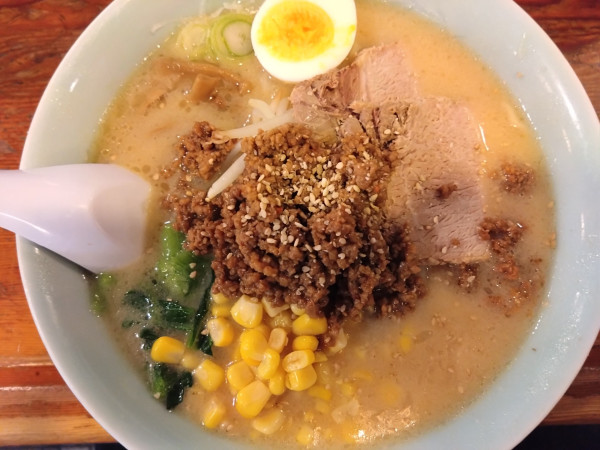 「濃厚白みそラーメン」@元祖 札幌や 東海店の写真