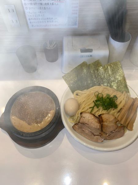 「辛刺激つけ麺全部入り大盛1辛¥1,200円」@ぶっと麺 しゃにむにの写真