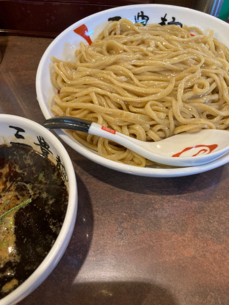 「濃厚魚介つけ麺大盛¥990」@三豊麺 堺筋店の写真