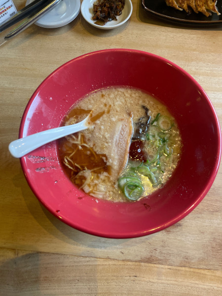 「赤丸新味」@博多一風堂 倉敷店の写真