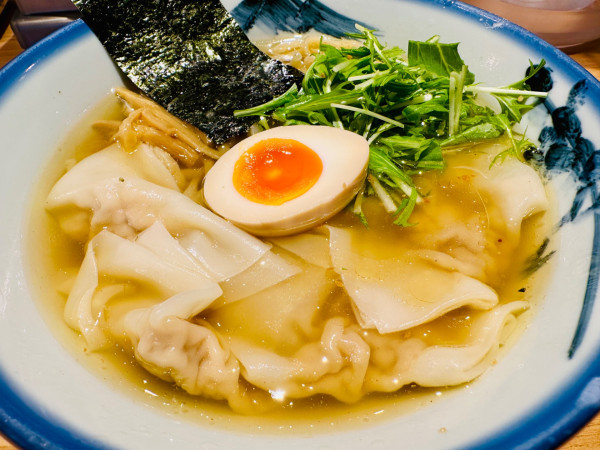 「雲呑らーめん (塩)【1540円】」@AFURI 立川店の写真