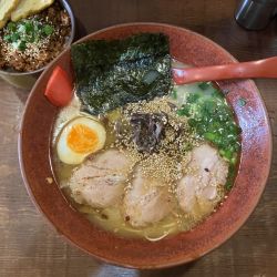 ラーメン+ラーユご飯